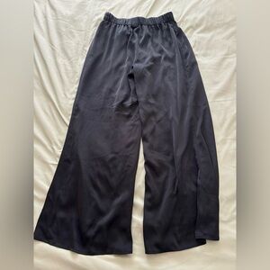 Uniqlo size S black silky loose pants